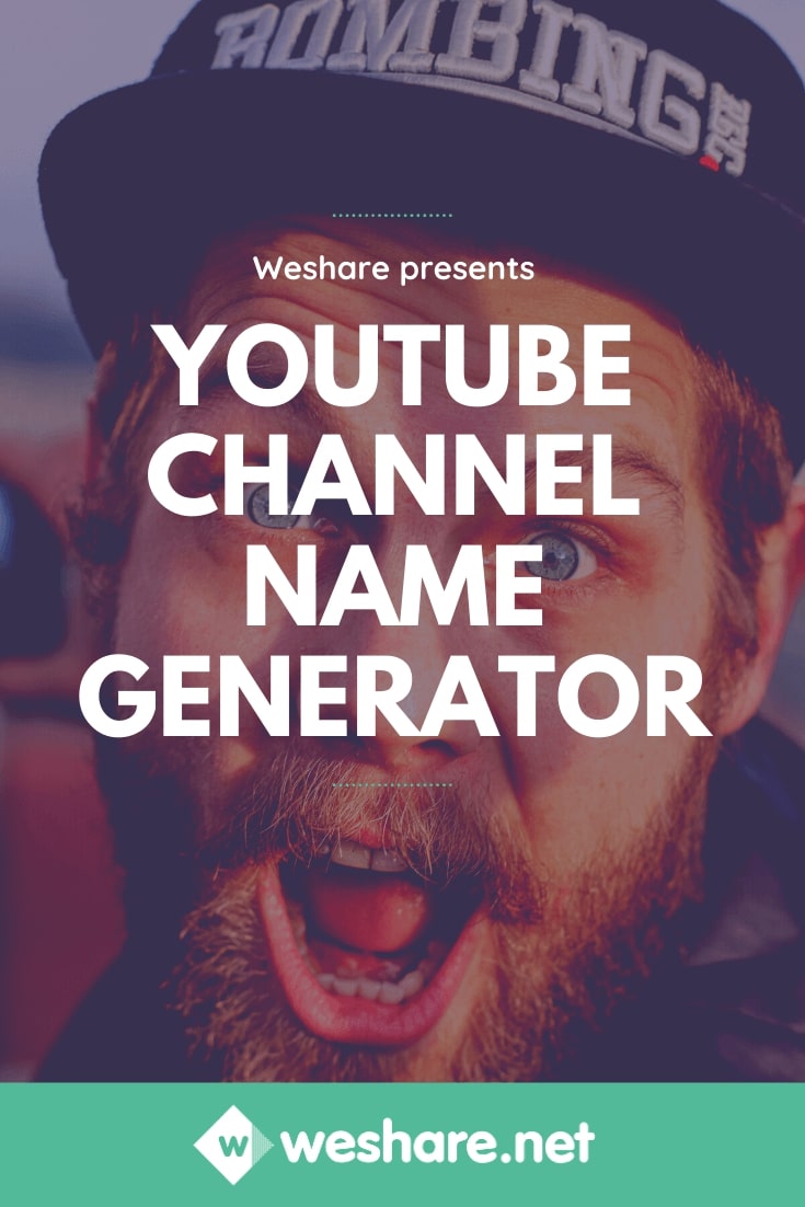 Free Youtube Channel Name Generator Genarate 1000 S Of Youtube Name Ideas